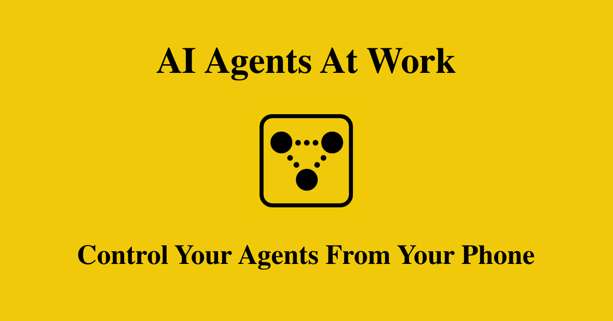 Agents At Work screenshot