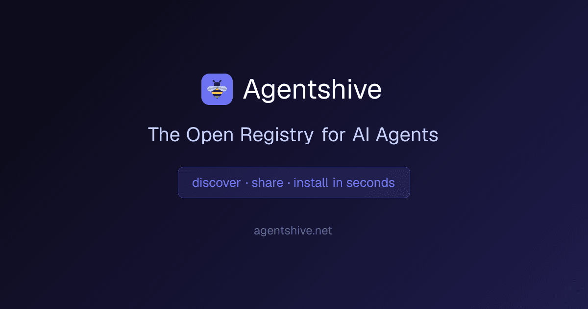Agentshive screenshot