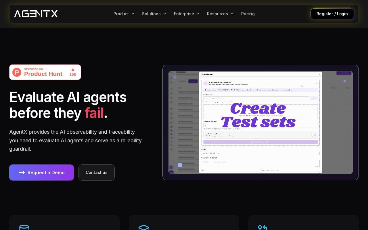AgentX screenshot