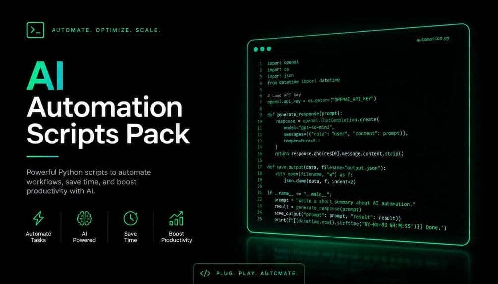 AI Automation Scripts Pack screenshot