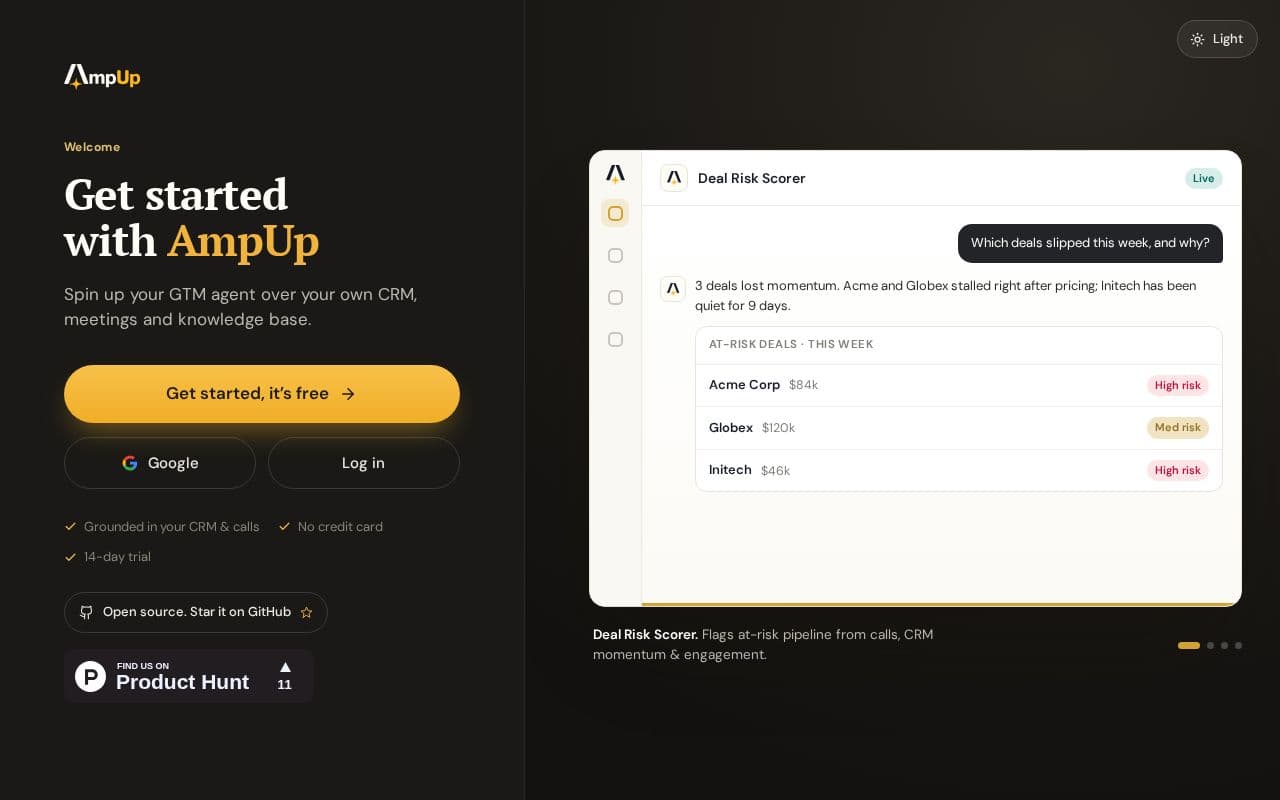 AmpUp screenshot