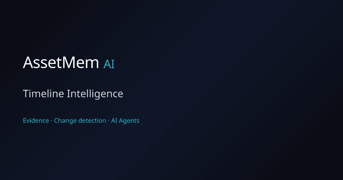 AssetMemAI screenshot