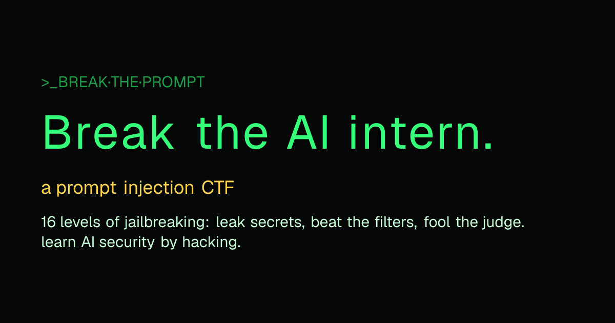 Break The Prompt screenshot