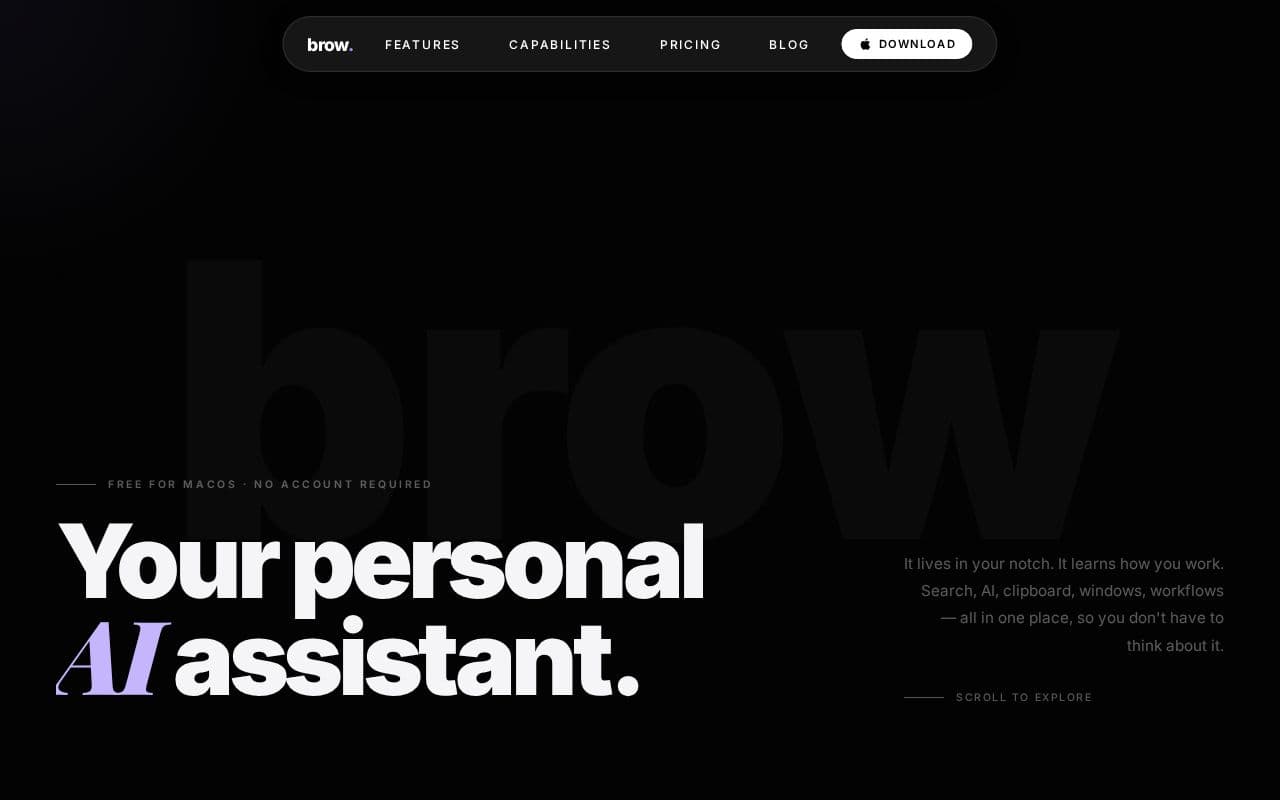 brow screenshot