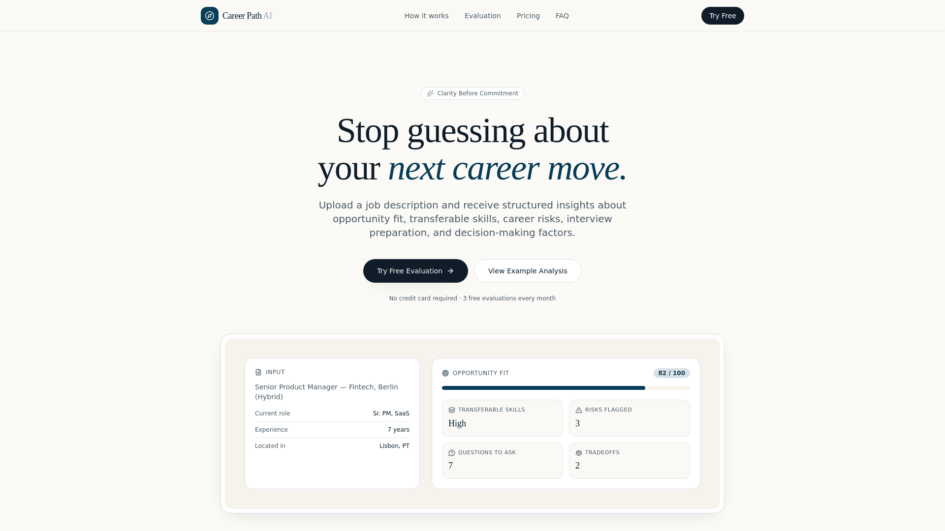 Career Path AI screenshot