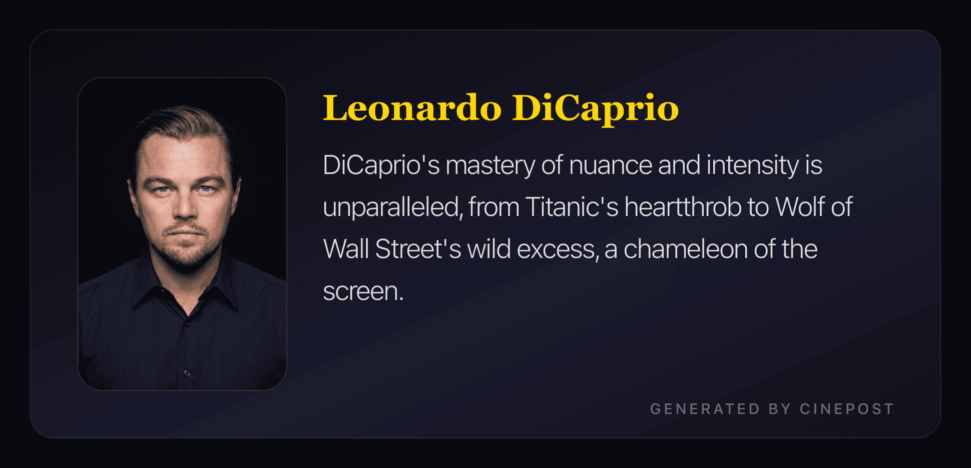 CinePost screenshot