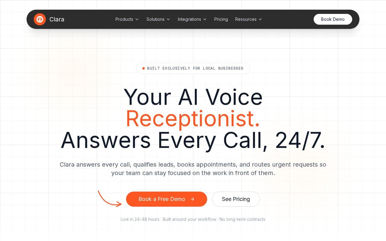 Clara AI screenshot