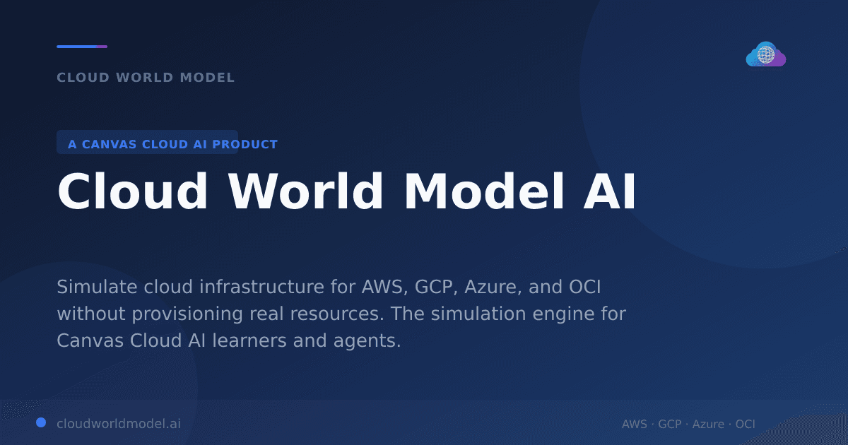 Cloud World Model screenshot