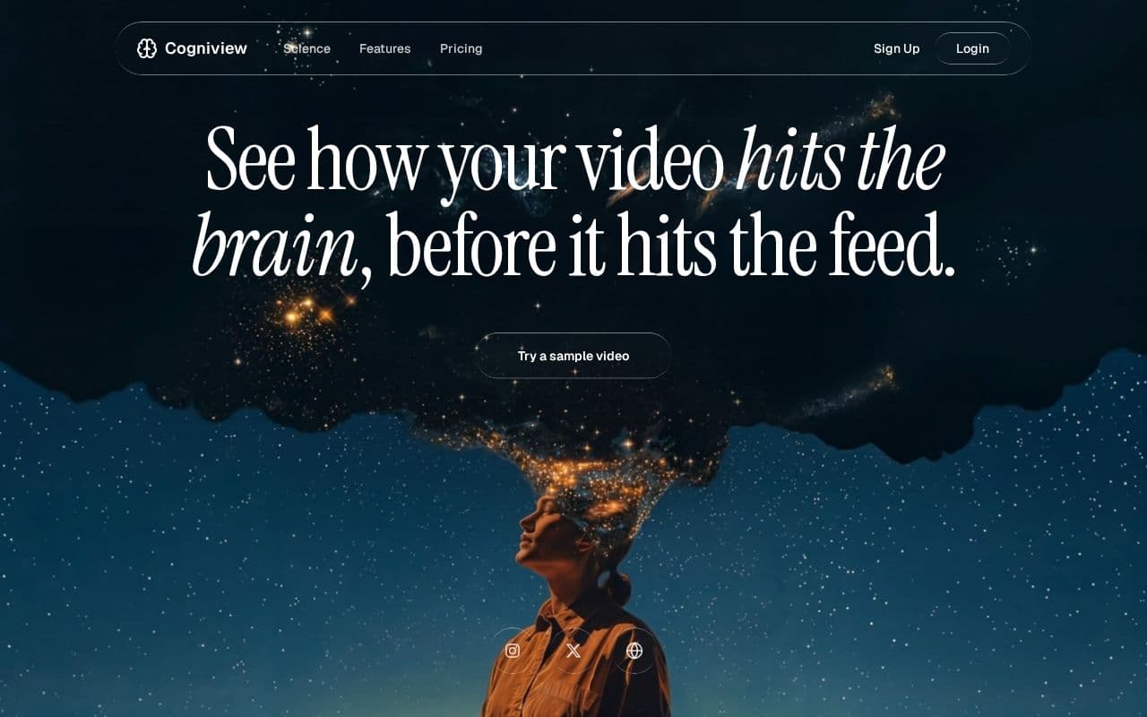 Cogniview screenshot