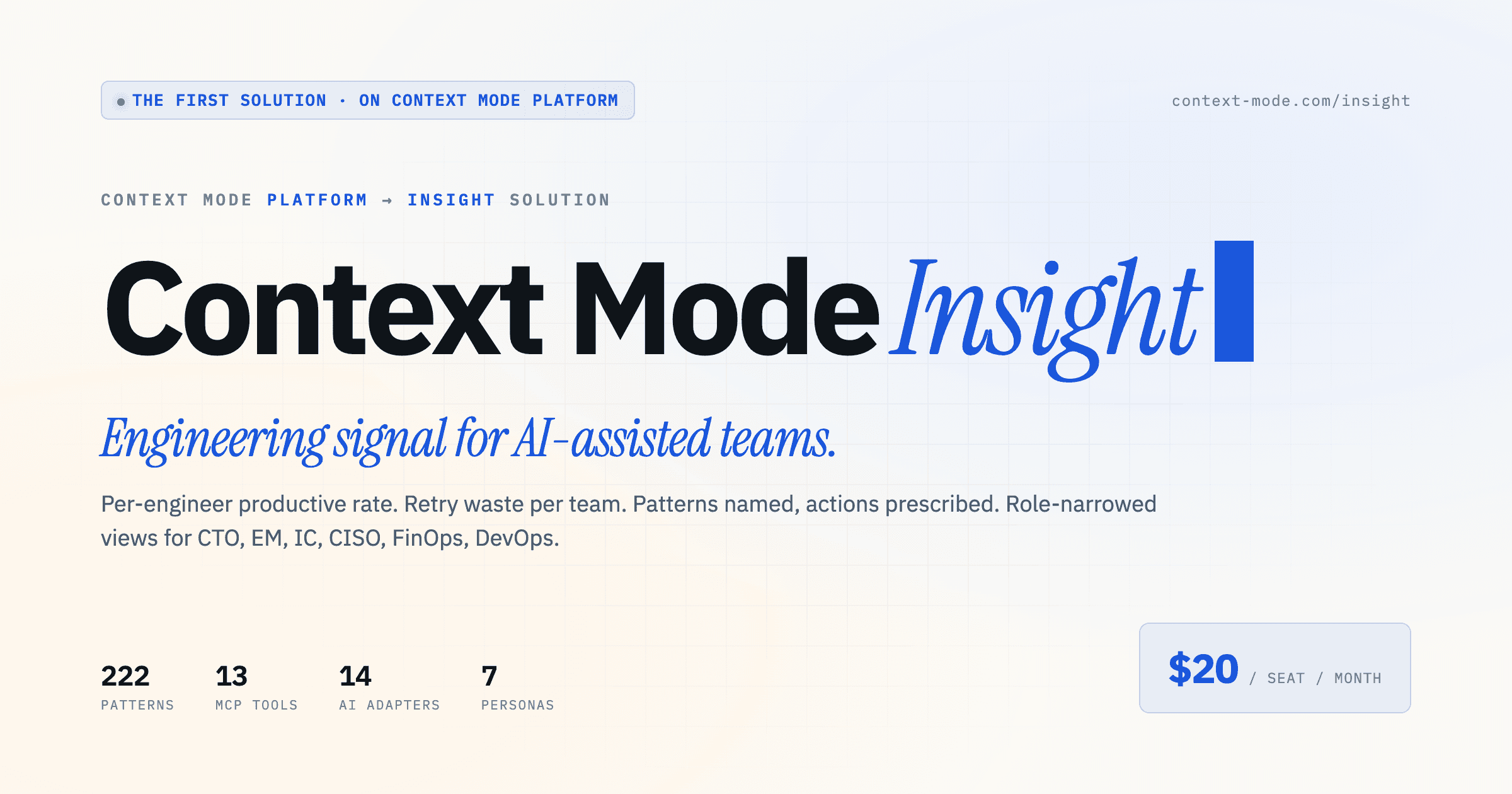Context Mode Insight screenshot