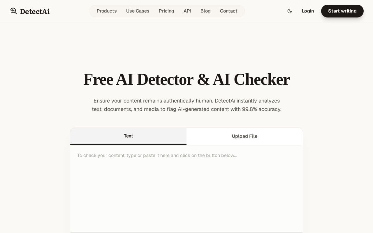DetectAi screenshot