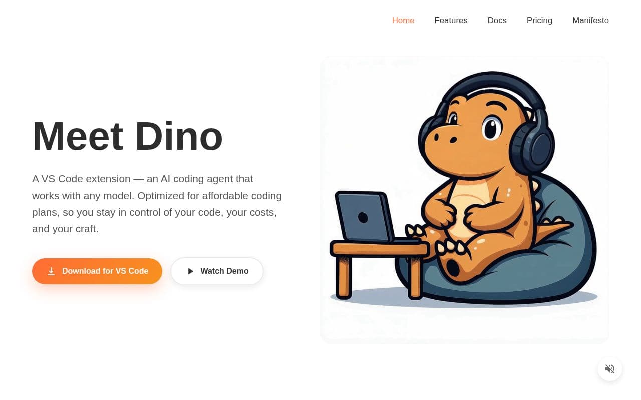 Dino screenshot