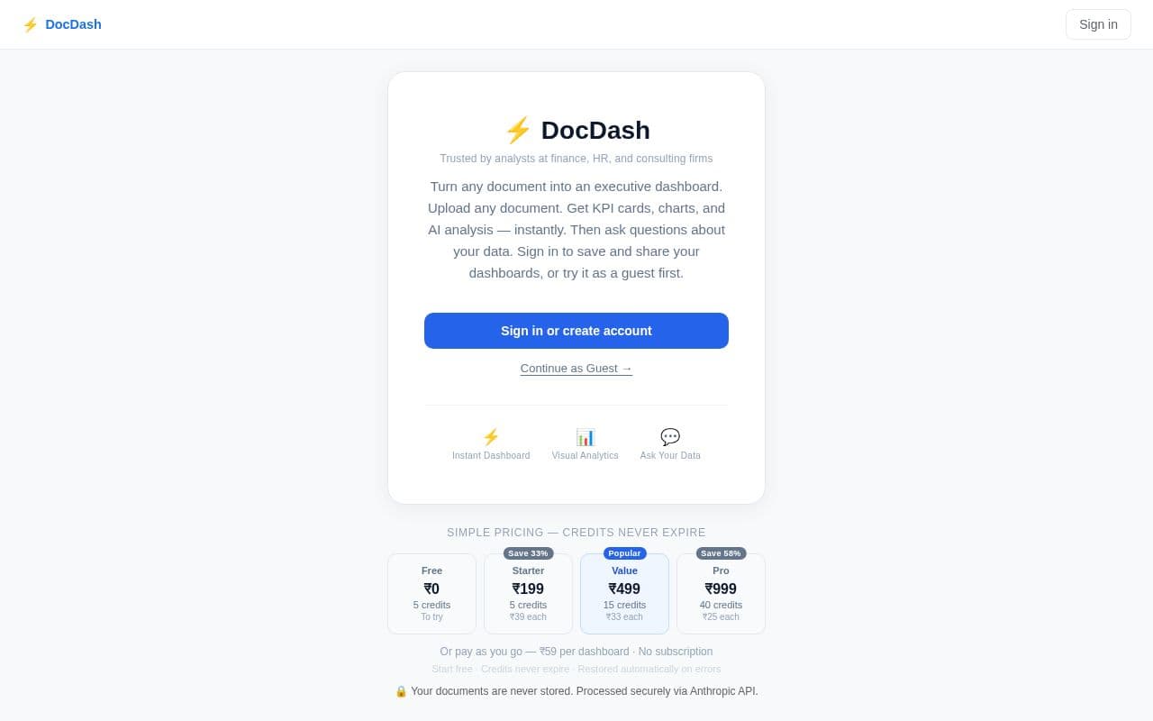 DocDash screenshot