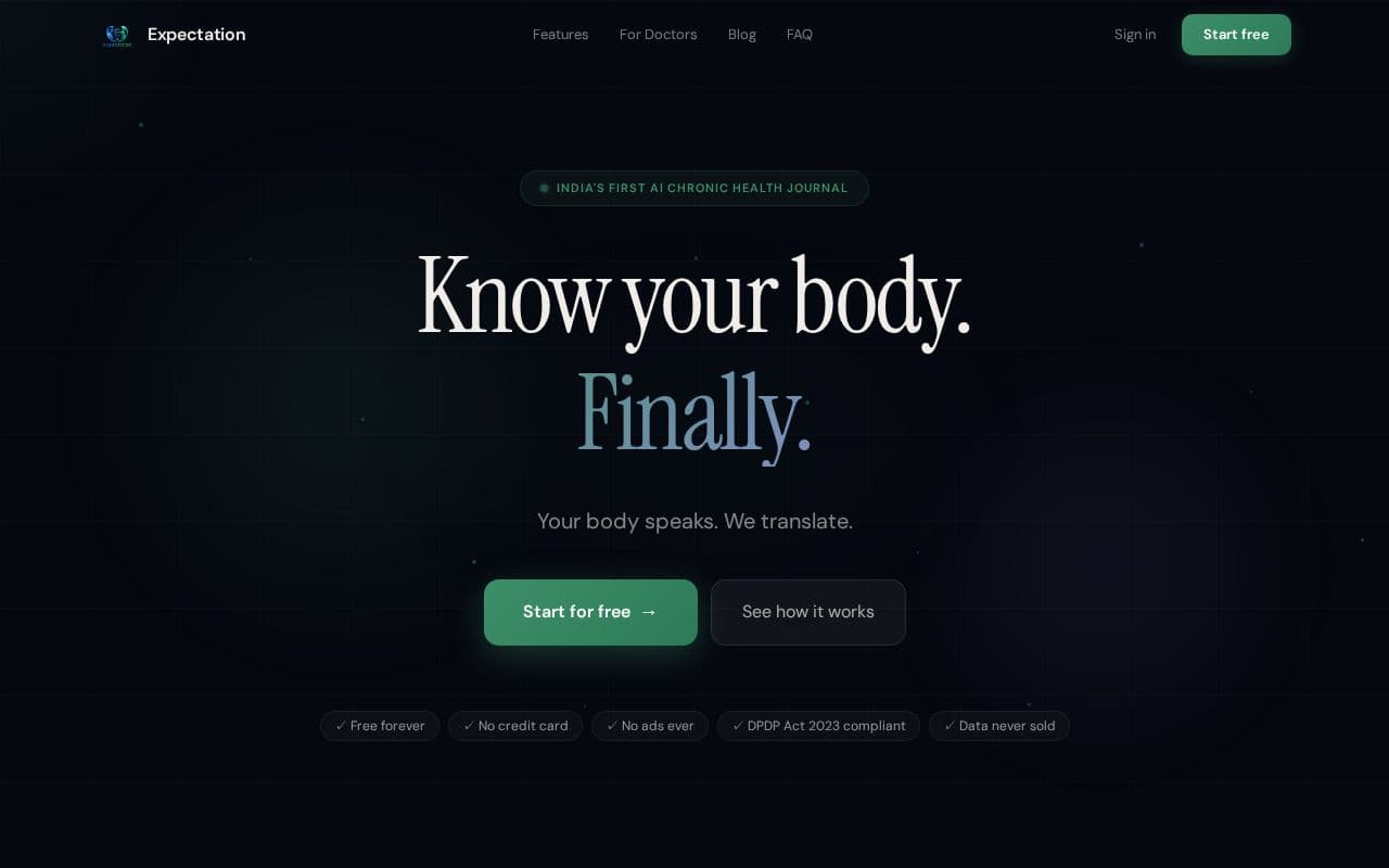 Expectation screenshot
