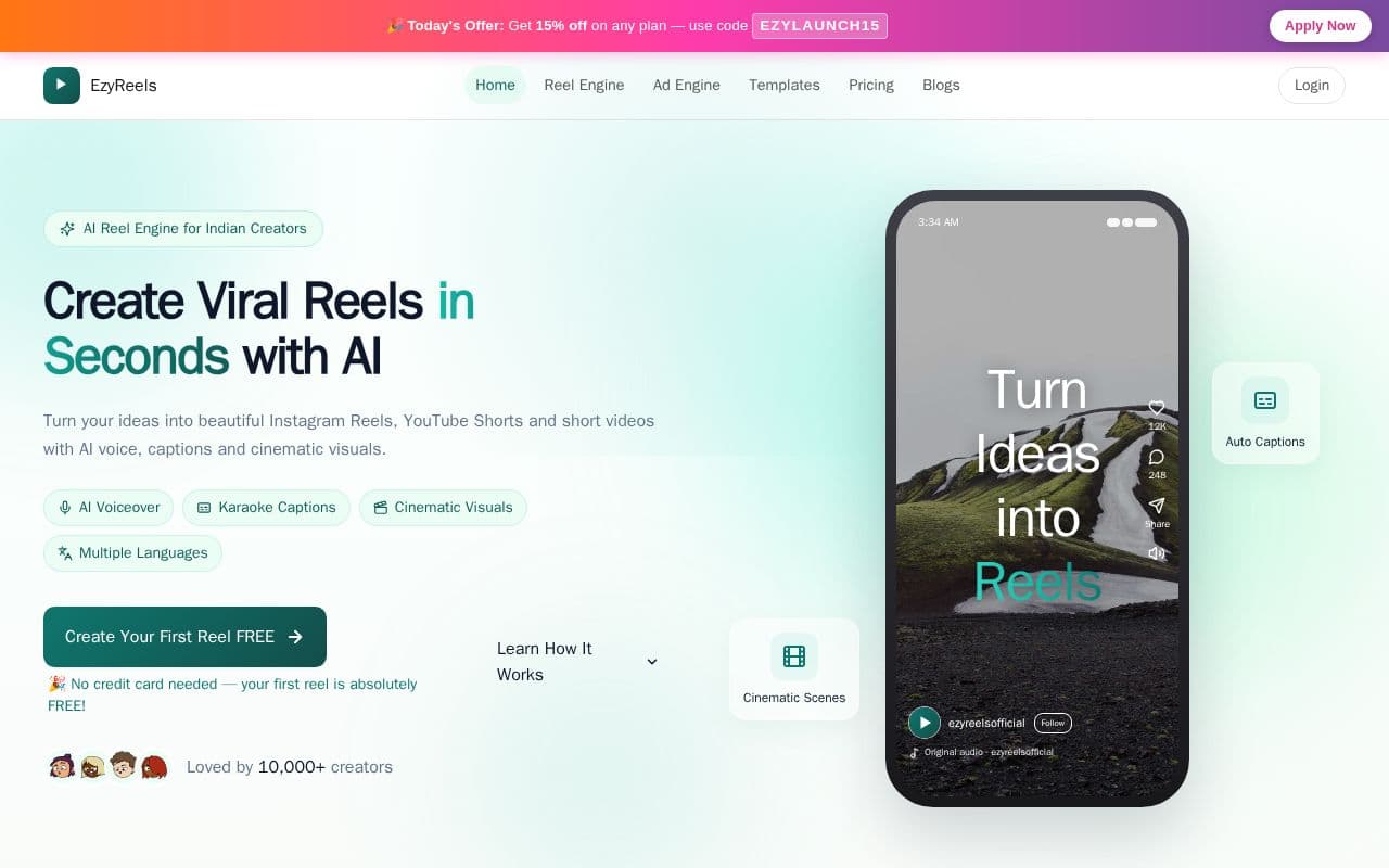 EzyReels screenshot