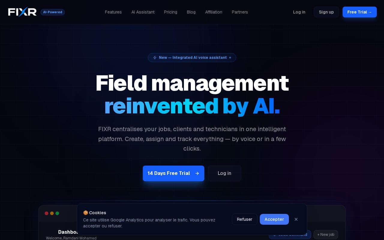 FIXR screenshot