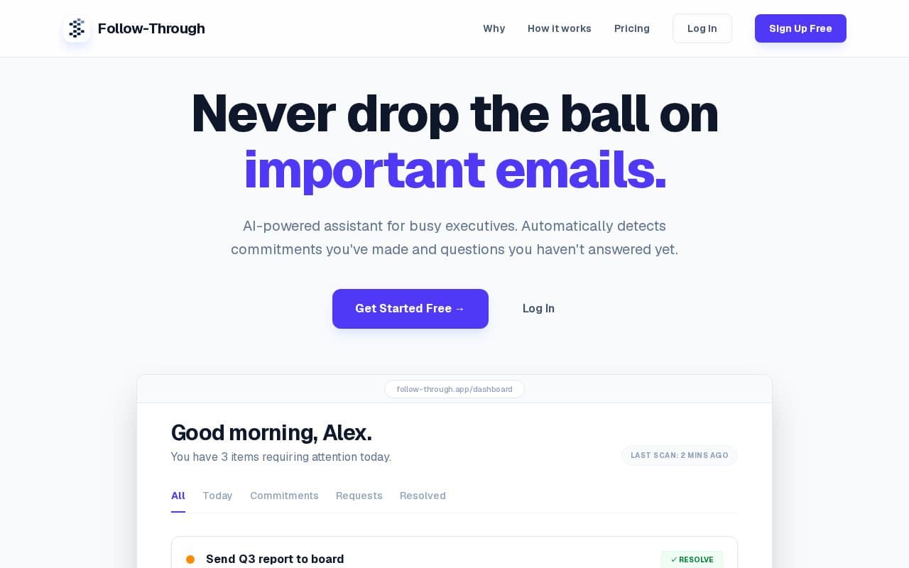 Follow-Through screenshot