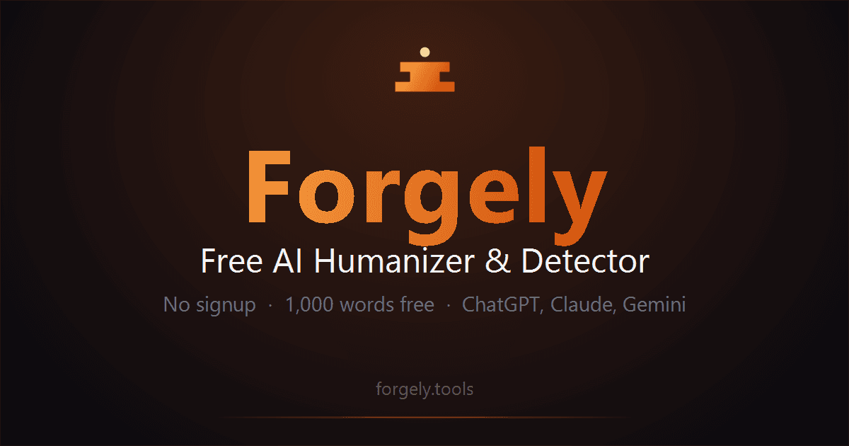 Forgely Free AI Tools screenshot