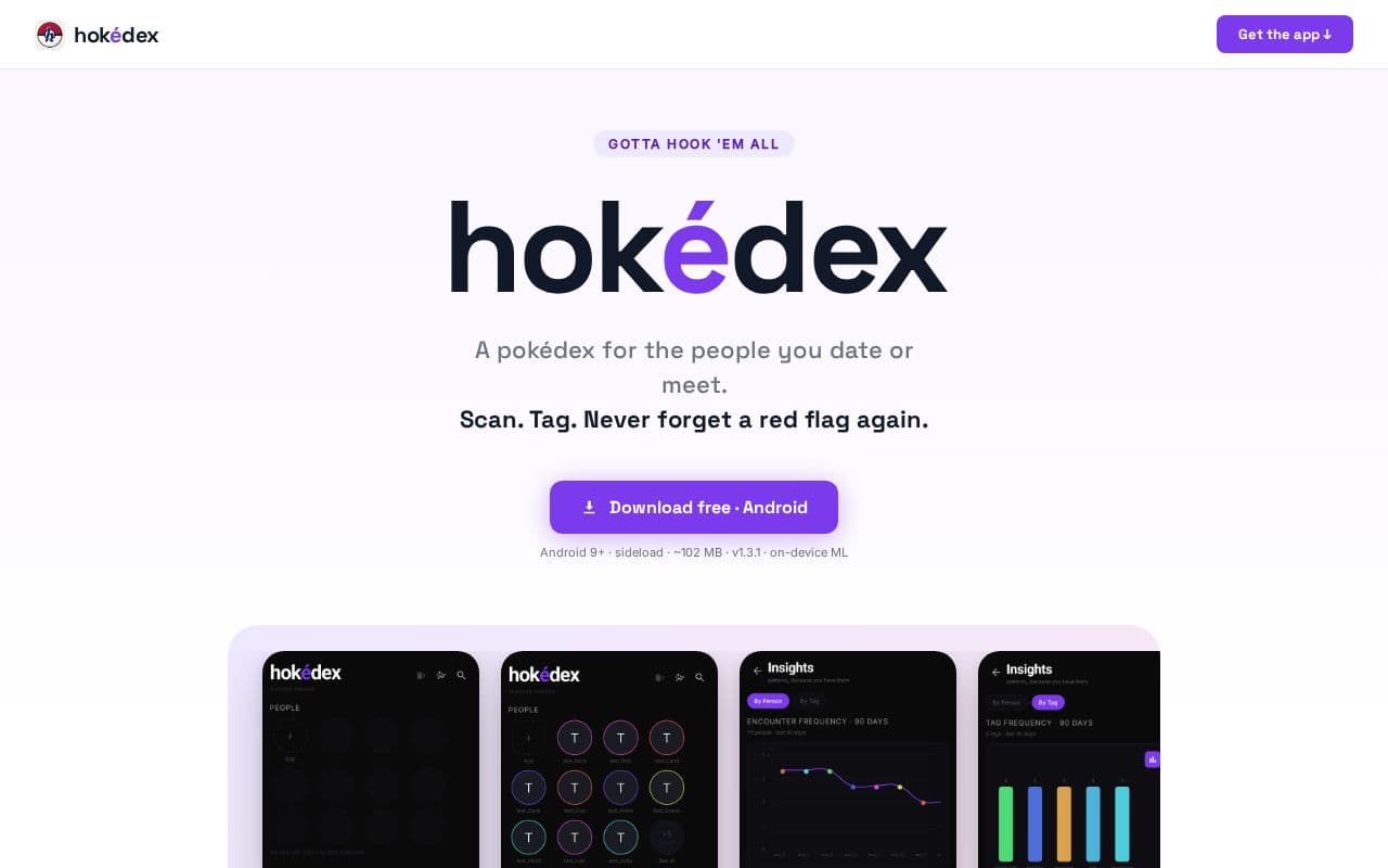 hokédex - gotta hook 'em all screenshot