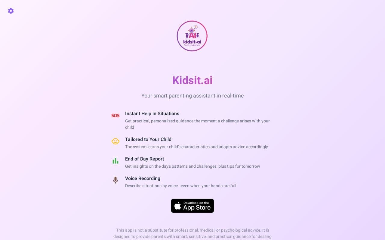 kidsit.ai screenshot