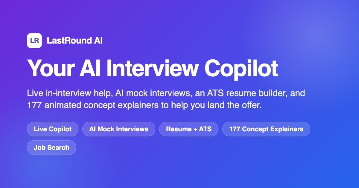 LastRound AI 2.0 screenshot
