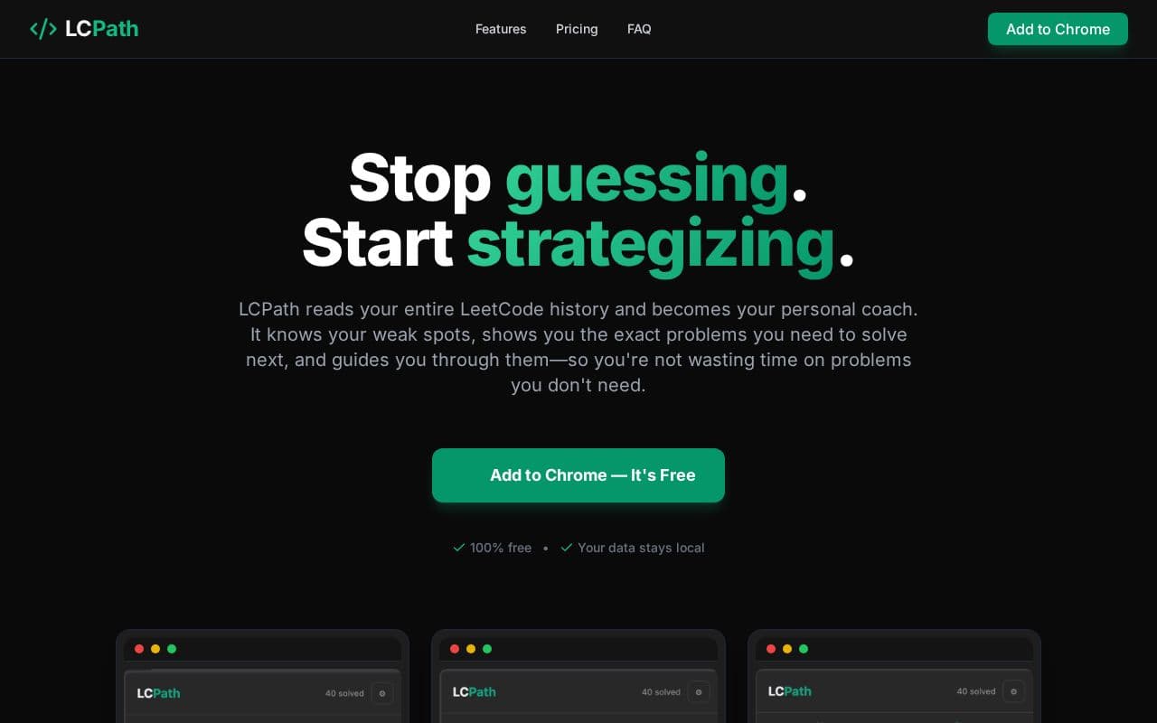 LCPath screenshot