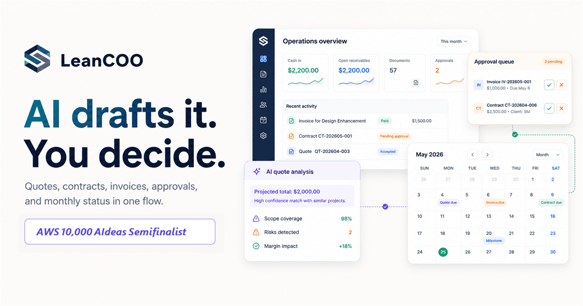 LeanCOO screenshot