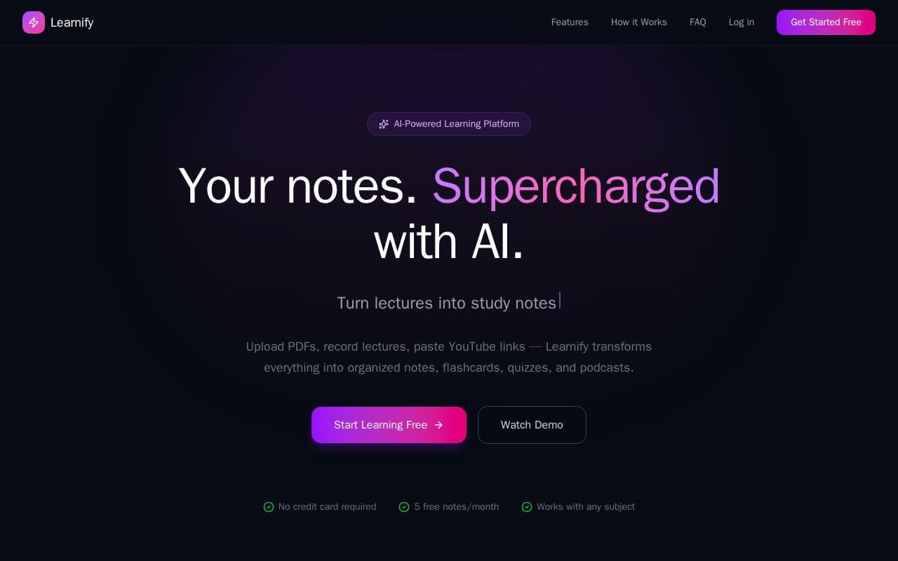 Learnifyai screenshot
