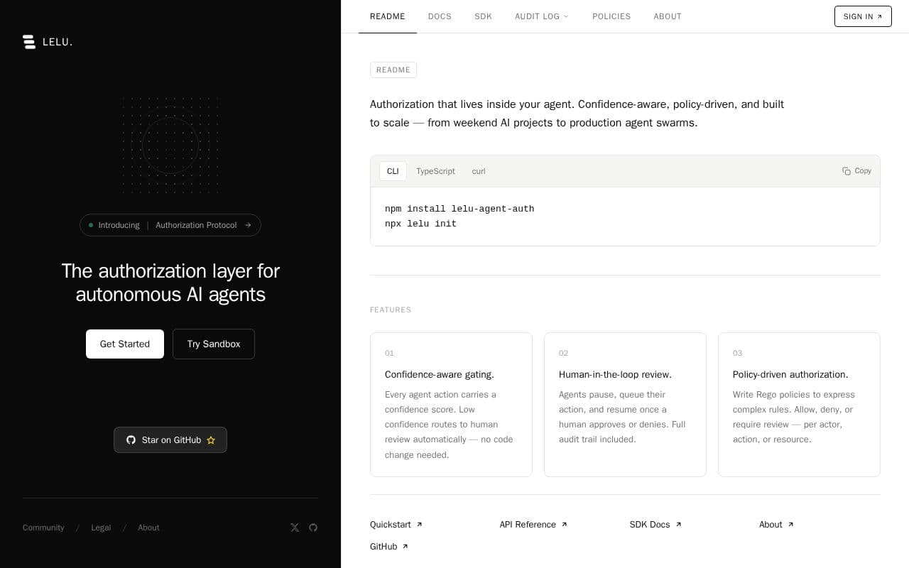 Lelu-ai screenshot