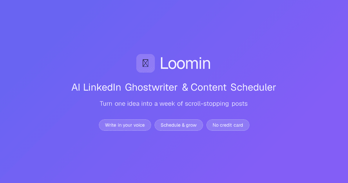 Loomin screenshot