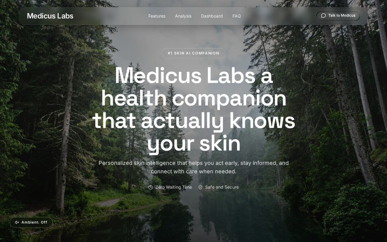 Medicus Labs™ screenshot