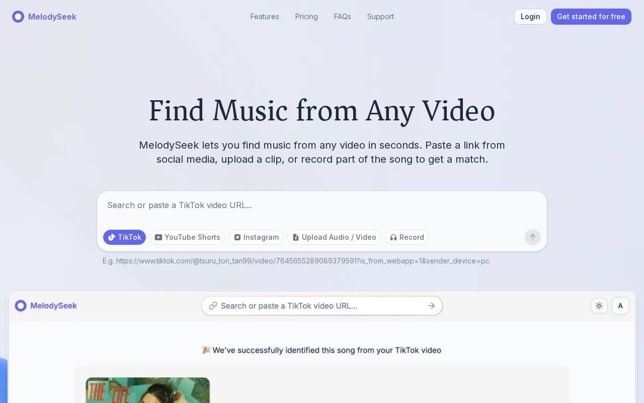 MelodySeek screenshot
