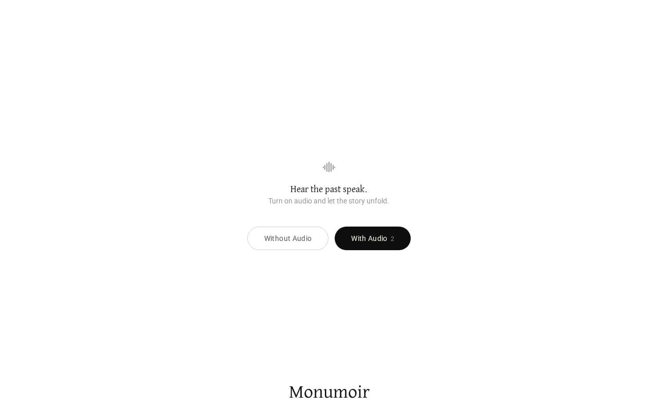 Monumoir screenshot