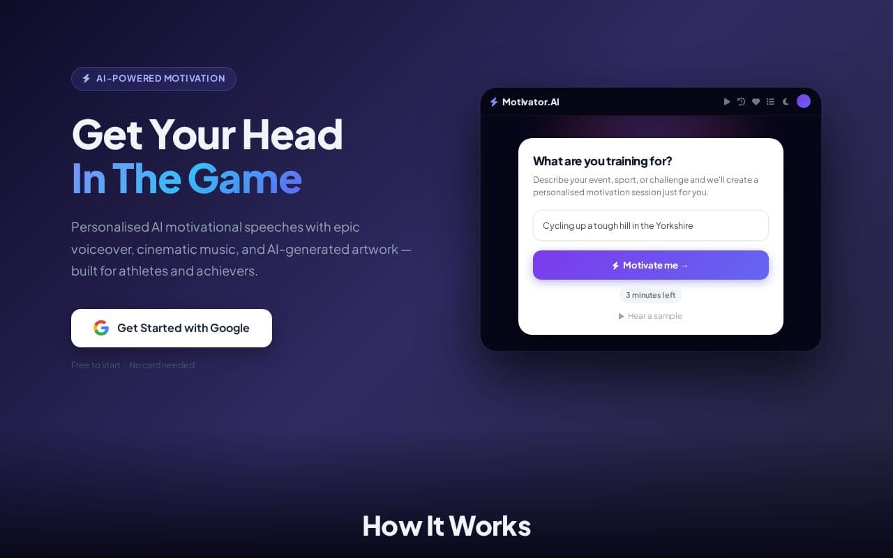 Motivator-AI screenshot