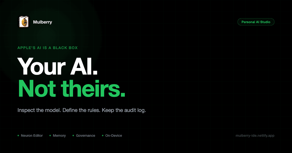 Mulberry AI Studio  screenshot