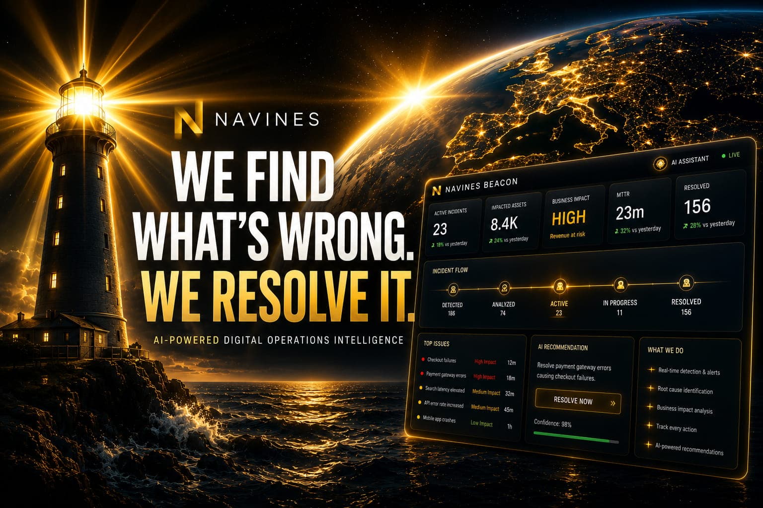 NAVINES Beacon screenshot