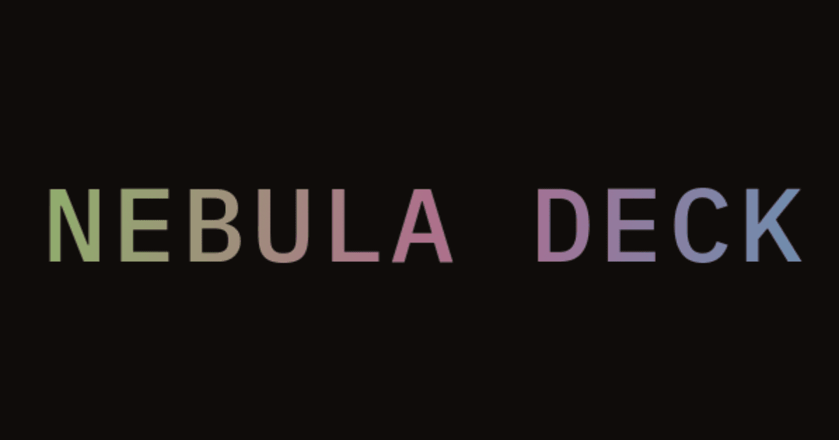 Nebula Deck screenshot