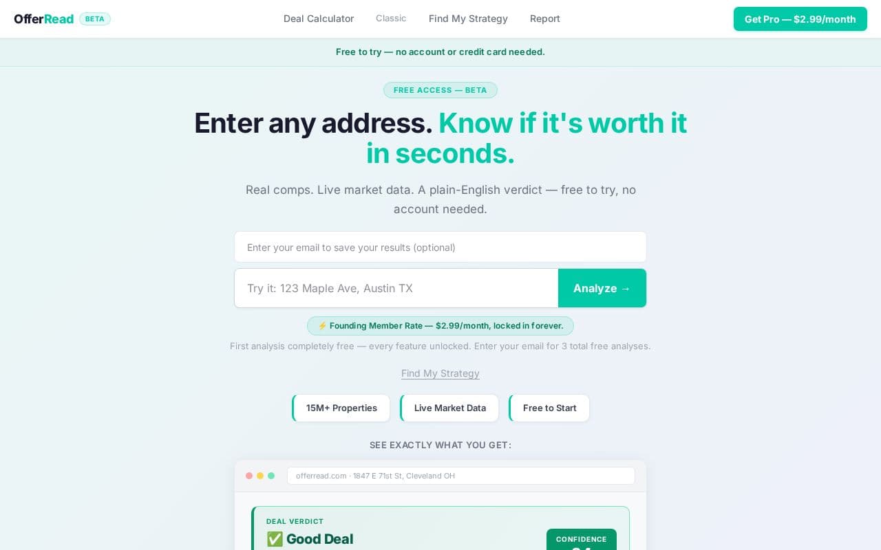 OfferRead screenshot