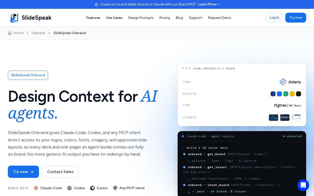 OnBrand by SlideSpeak screenshot