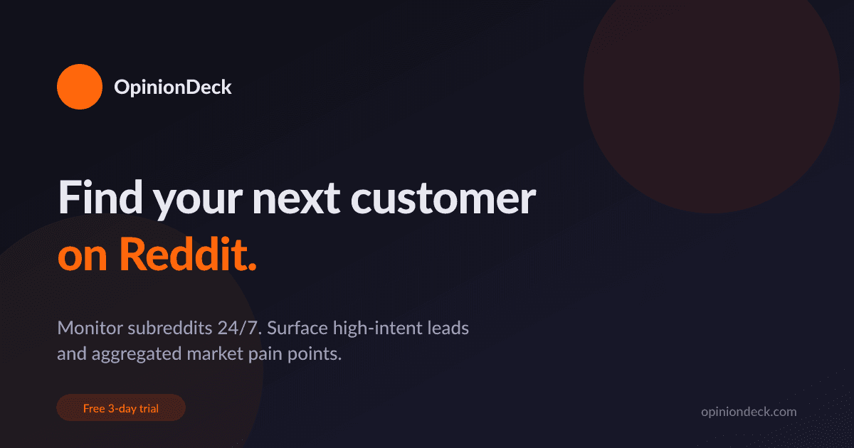 OpinionDeck screenshot