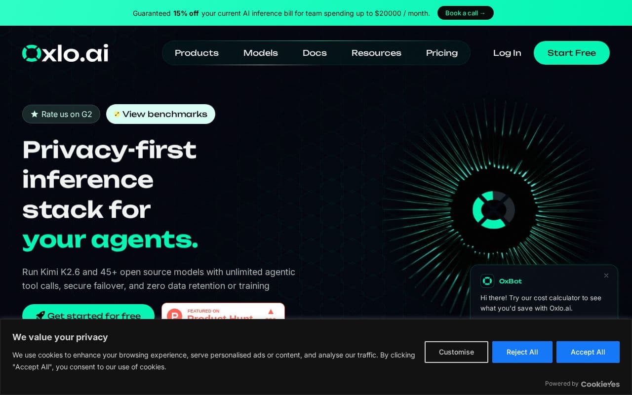 Oxlo.ai screenshot