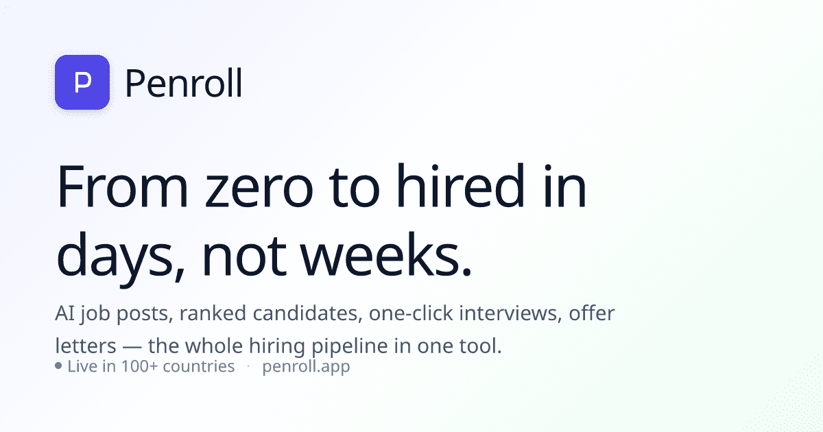 Penroll screenshot