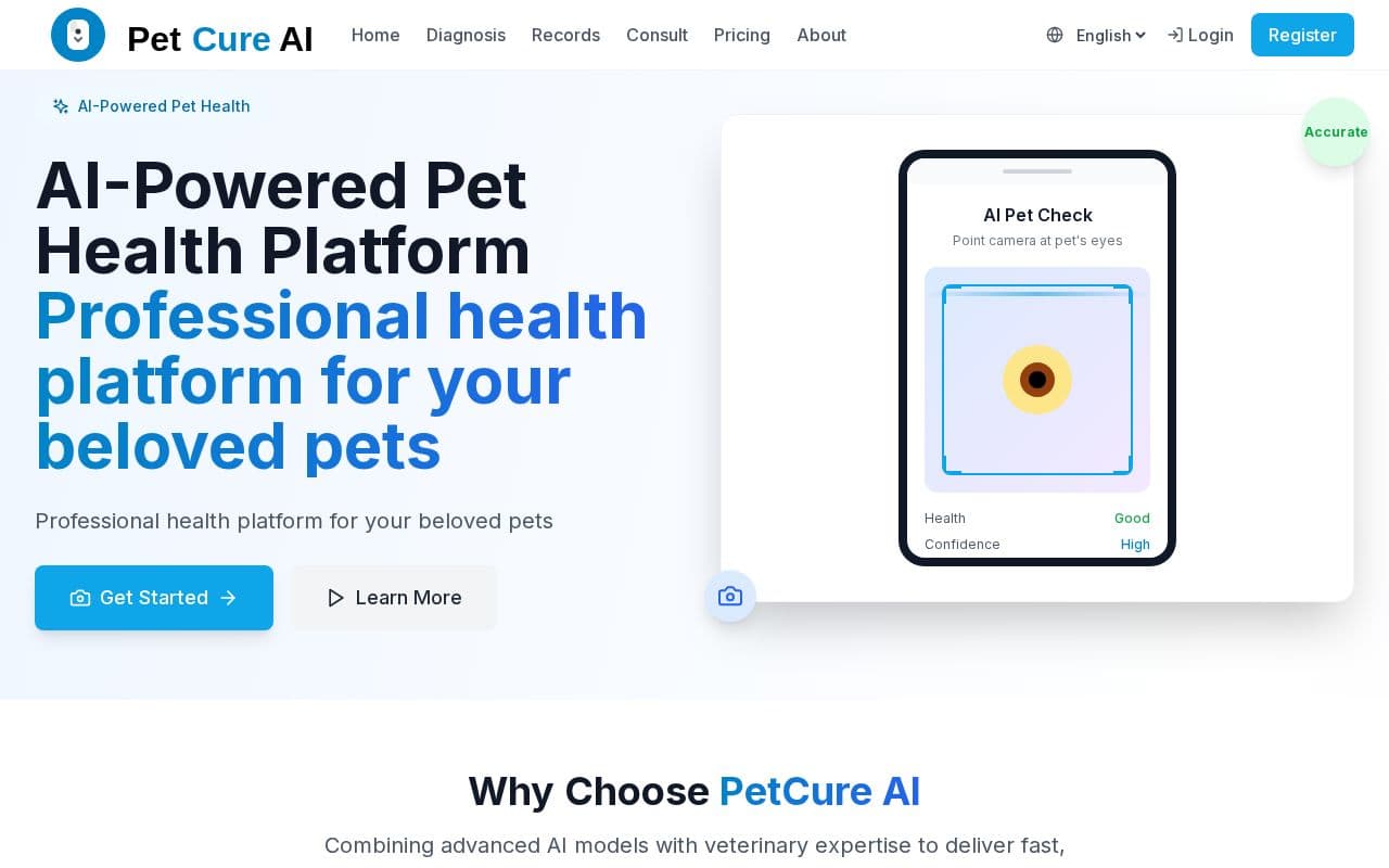 PetCure AI screenshot