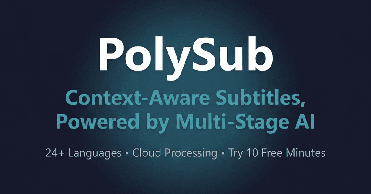 PolySub screenshot