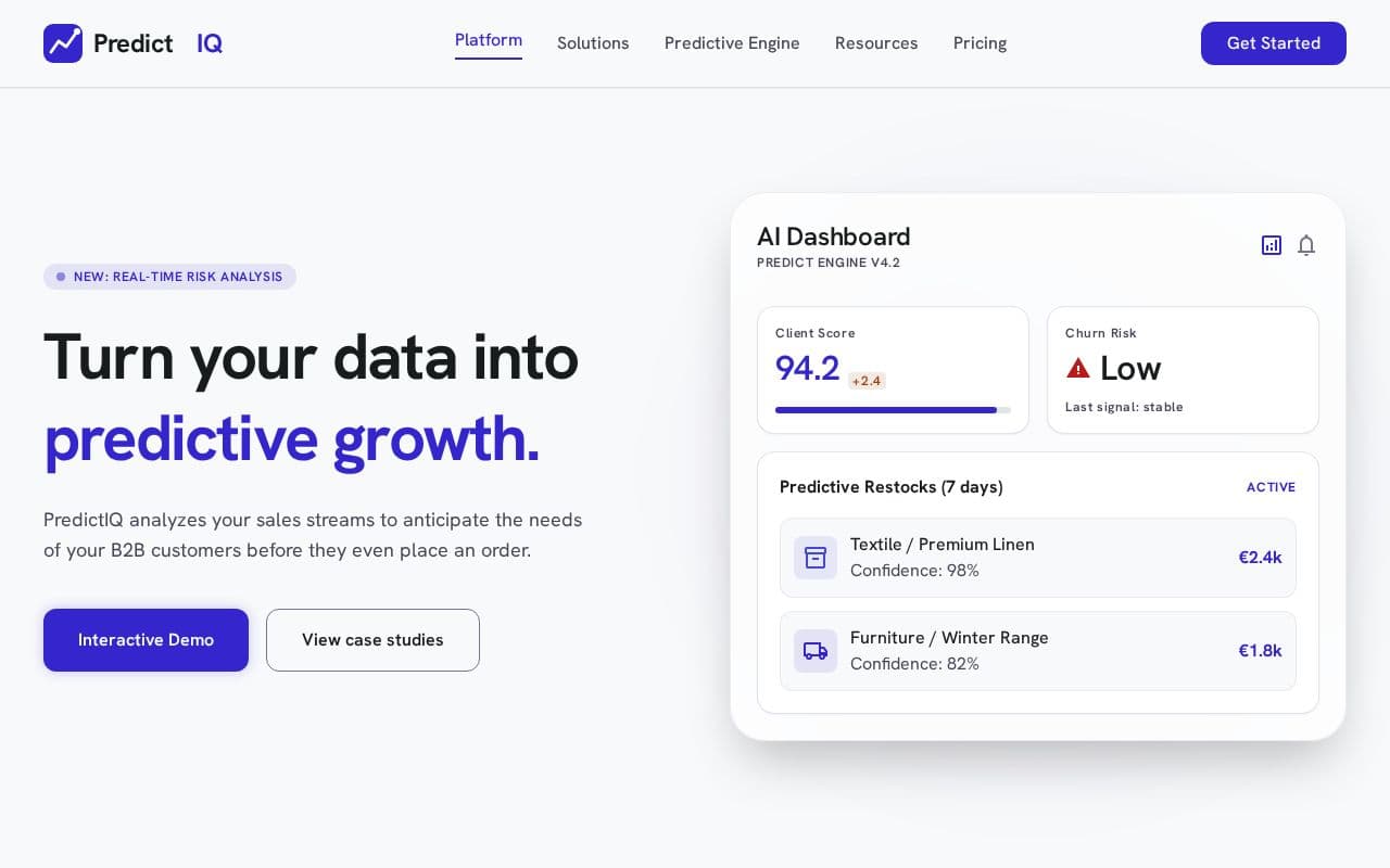 PredictIQ screenshot