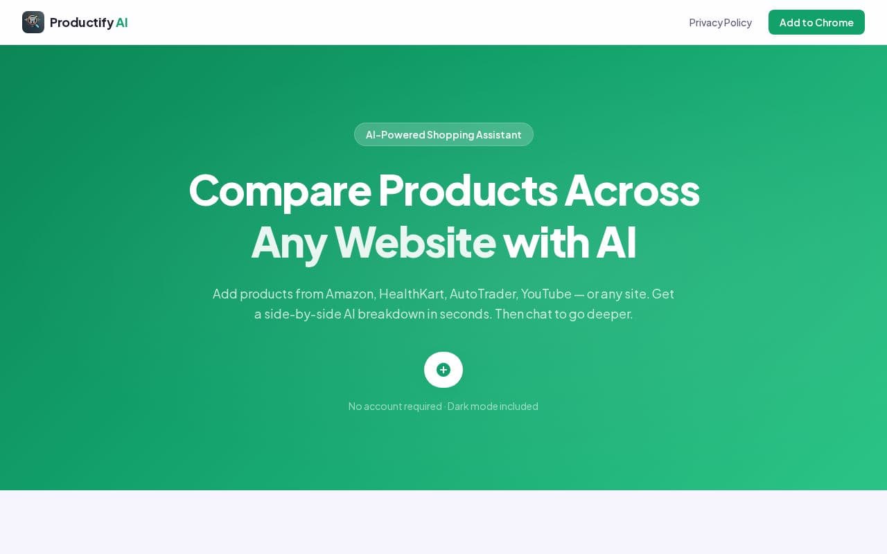 Productify AI screenshot