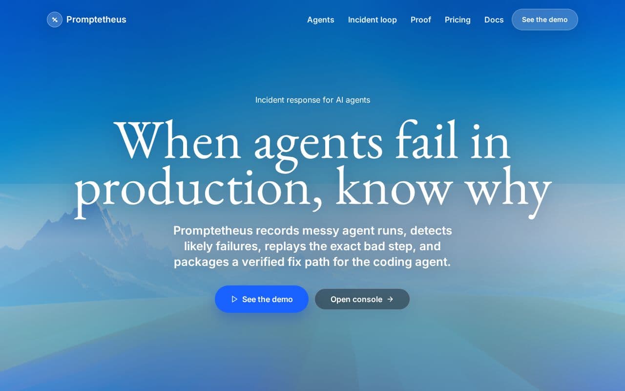 Promptetheus screenshot