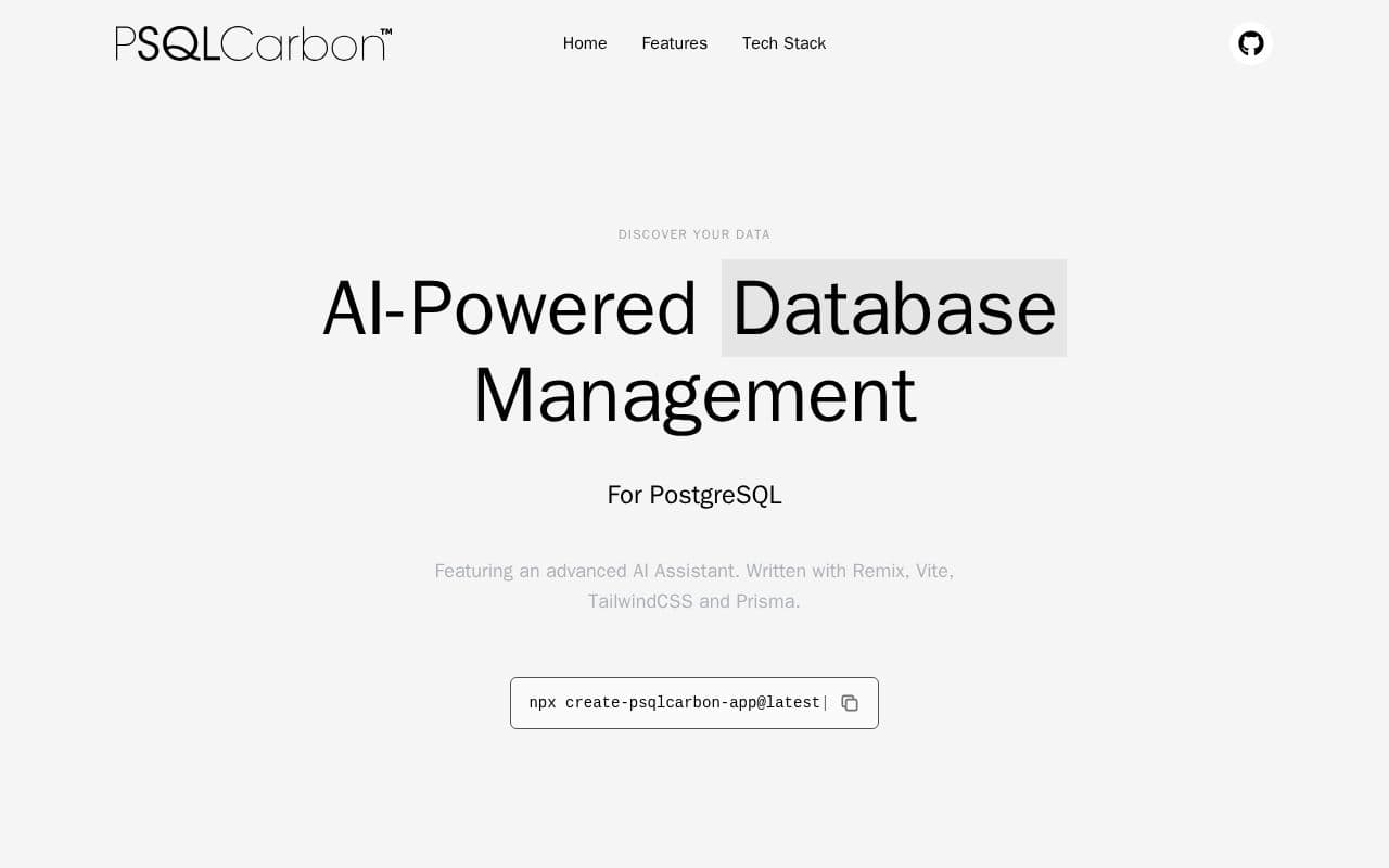 PSQLCarbon screenshot