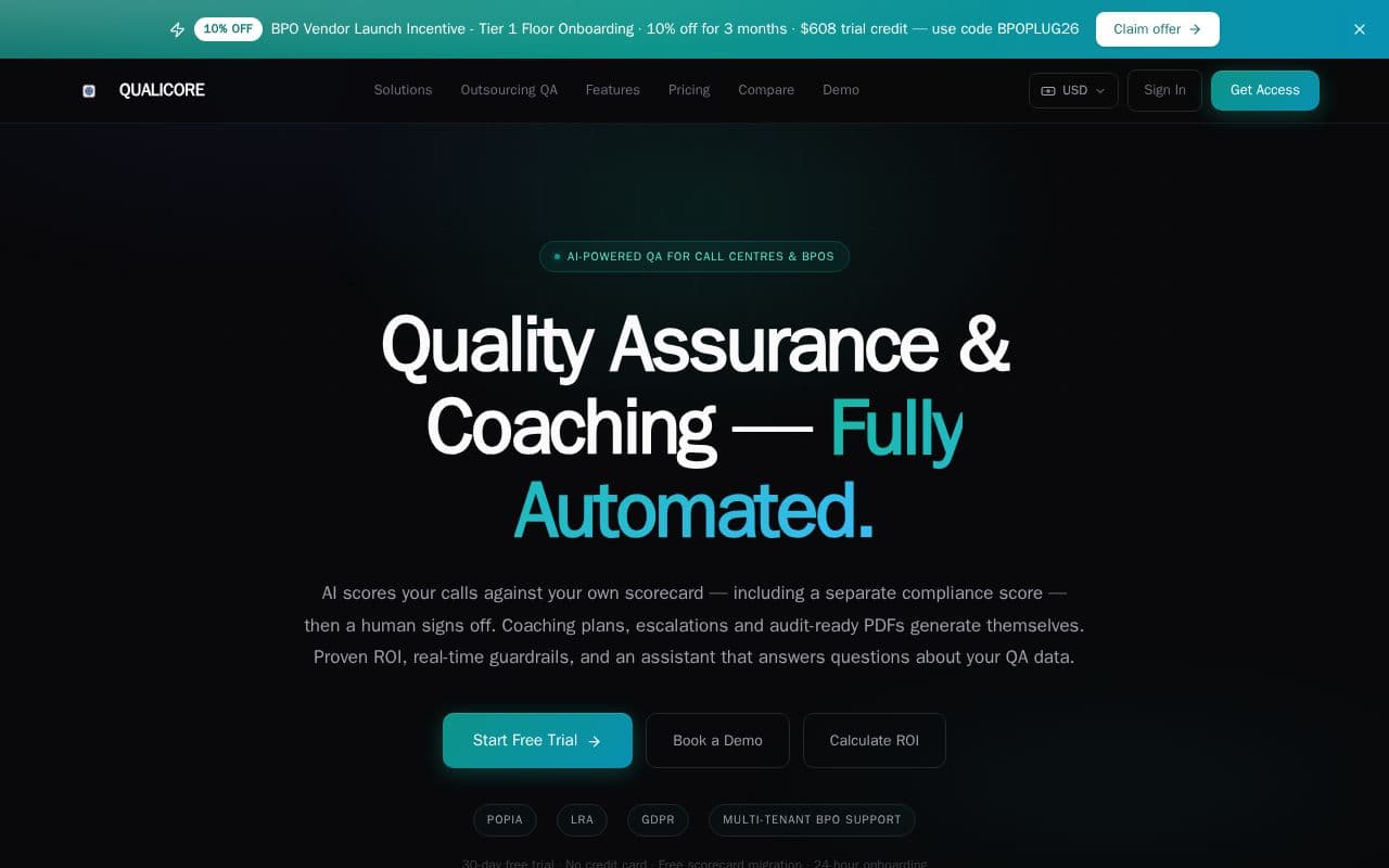 QUALICORE screenshot
