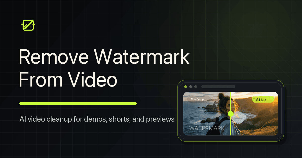 Remove Watermark from Video screenshot